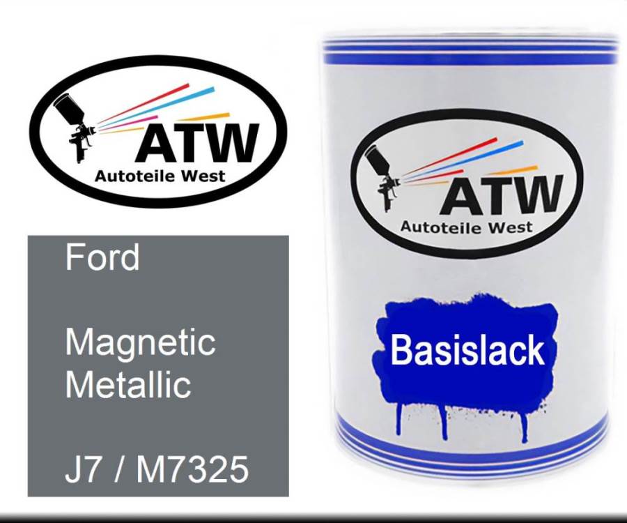 Ford, Magnetic Metallic, J7 / M7325: 500ml Lackdose, von ATW Autoteile West.